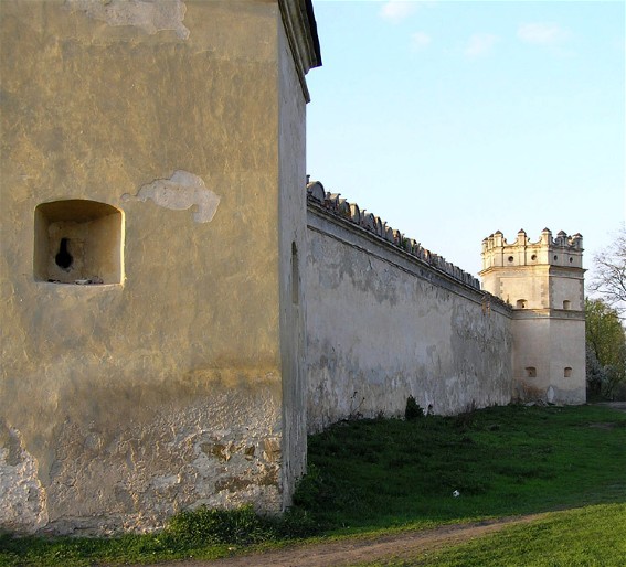 Image - A fortified monastery in Mezhyrich, Rivne oblast.